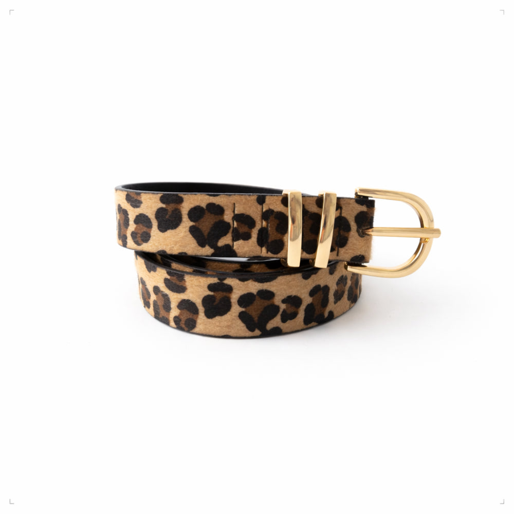 K&Co. Petal Series Belt - CHEETAH